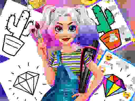 ЗЛОДЕЙ КУИНН МОЕ ПОРТФОЛИО ДЛЯ РИСОВАНИЯ