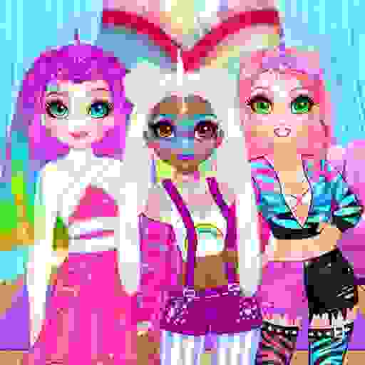 Мисс очаровательная прическа единорога